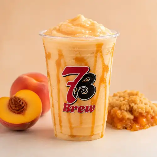 Peach Cobbler Frozen Chiller
