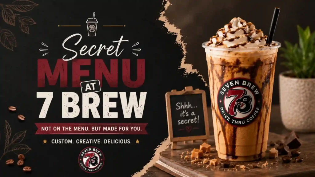 Secret Menu at 7 Brew