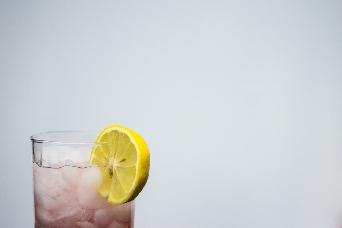 Illustrative refreshing cold drink