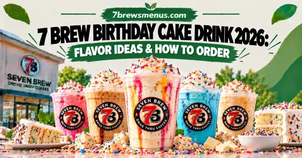 7 Brew Birthday Cake Drink 2026: Flavor Ideas & How to Order