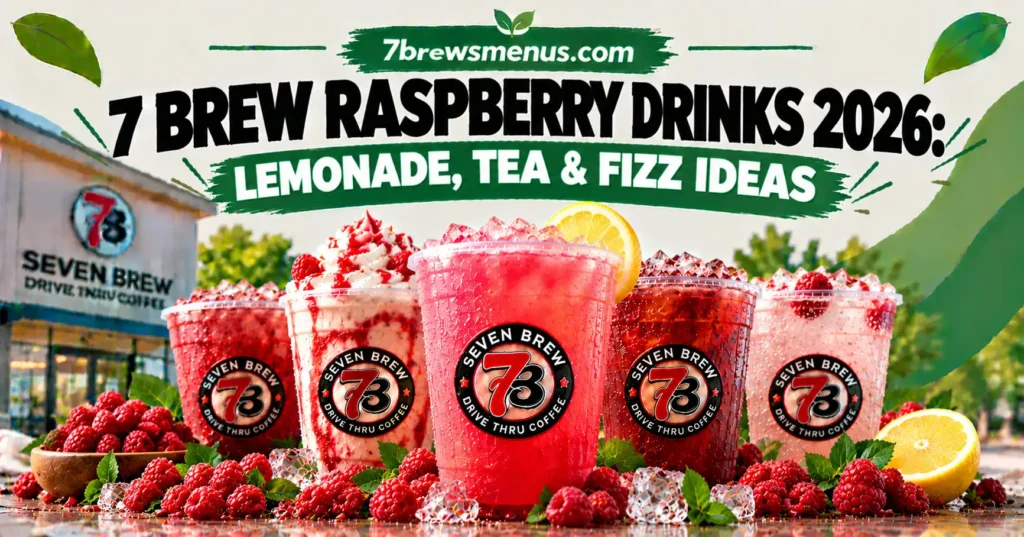7 Brew Raspberry Drinks 2026: Lemonade, Tea & Fizz Ideas
