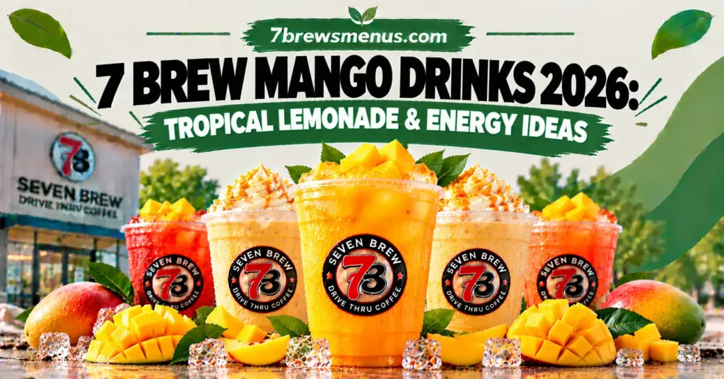 7 Brew Mango Drinks 2026: Tropical Lemonade & Energy Ideas