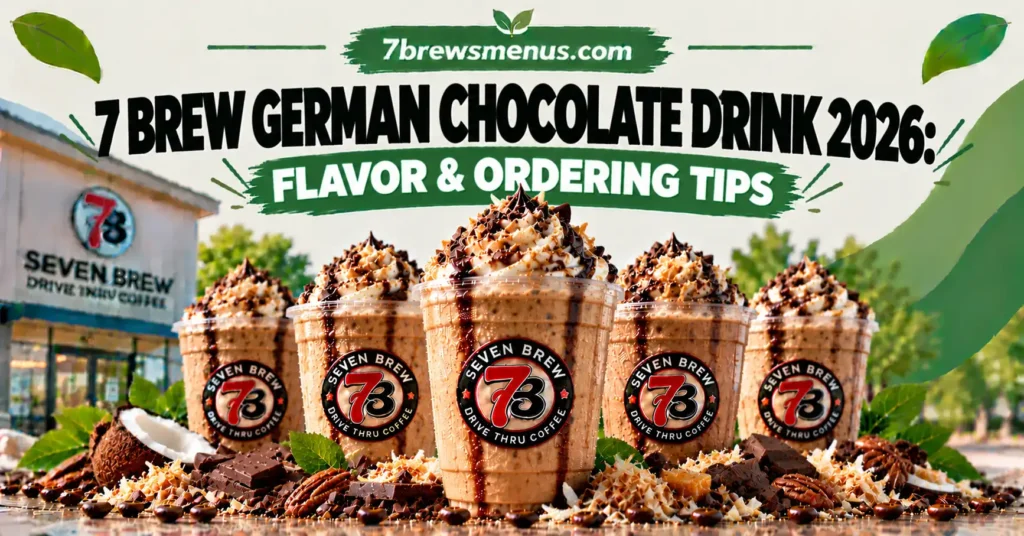 7 Brew German Chocolate Drink 2026: Flavor & Ordering Tips