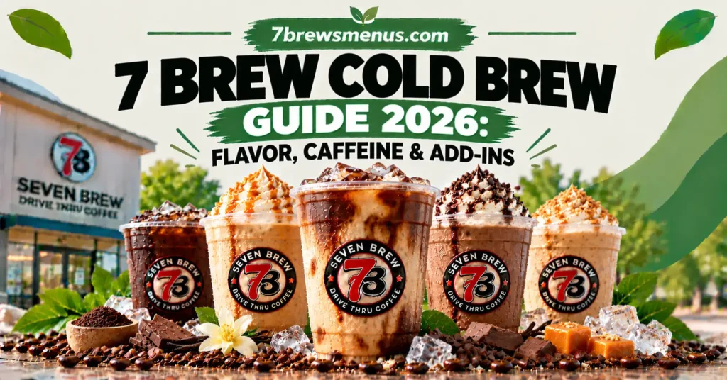 7 Brew Cold Brew Guide 2026: Flavor, Caffeine & Add-Ins